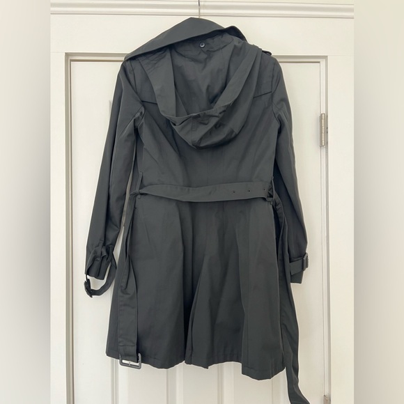 Michael Kors hooded trench coat with removable hood and lining - Picture 3 of 5